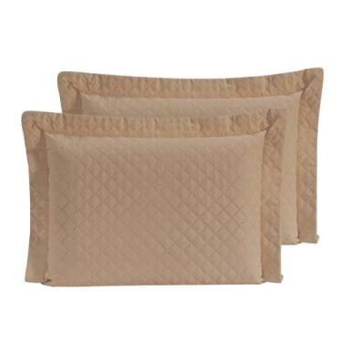 Imagem de Kit 2 Portas Travesseiro 70cmx50cm Matelado c/ 3 Abas - RAFALORO, Avel