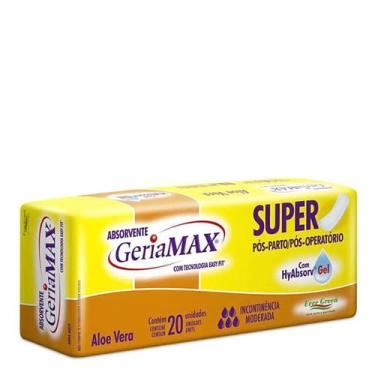 Imagem de Absorvente Geriátrico Geriamax Com 20 Unidades