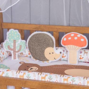 Imagem de Trio de Almofadas Decorativa Infantil Menino para Bebe - Zan Baby, Ani