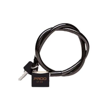 Imagem de Cadeado Bicicleta Sm E - 30mm Preto - Pado