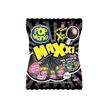 Imagem de Pirulito Pop Mania Maxi Cereja 672G - Riclan