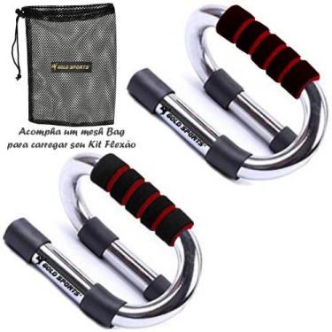 Imagem de Barra Para Flexão Gold Sports Power - em Ferro Galvanizado, Unissex, V