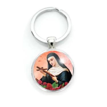 Imagem de Chaveiro Santa Rita de Cássia da Igreja Católica - RECANTO ASTRAL
