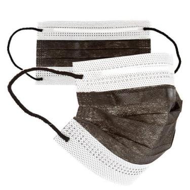 Imagem de 01 Unidade de Máscara Preto Cirúrgica para Criança Miralupa