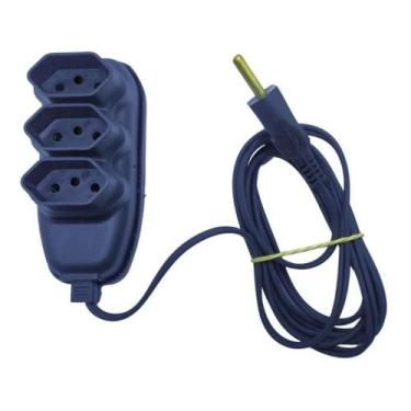Imagem de Extensão Elétrica 05 Metros 10a Bivolt 2p+t Cabo Paralelo - Liderlux