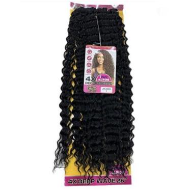 Imagem de Cabelo Deep Wave Cacheado Juliana Fio a Fio Crochet Braids 70cm - D&D 