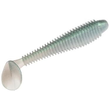 Imagem de Strike King Lures, Isca macia Rage Swimmer, água doce, 8,25 cm de comprimento, verde Gizzard Shad, pacote com 8