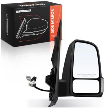 Imagem de A-Premium Espelho retrovisor elétrico do lado do passageiro - compatível com Mercedes-Benz NCV3 Series Sprinter 1500 2500 3500 2019-2022 - Espelho retrovisor externo externo dobrável manual aquecido