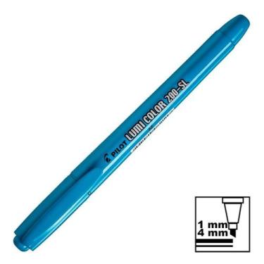 Imagem de Marca Texto Azul Neon Lumi Color 200-SL Pilot