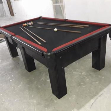 Imagem de Mesa de Sinuca e Bilhar Diver Madeira Maciça Carlin Bilhares Superfíci