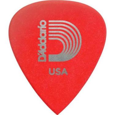 Imagem de Palheta D Addario Duralin Extra Leve Vermelha (c/10) - PCT / 10
