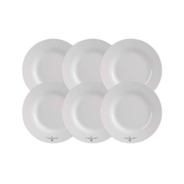 Imagem de Jogo Prato De Sobremesa Sentido Opaline Menu Nadir Kit 6 Un