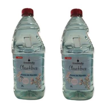 Imagem de 2 Limpador Perfumado Multiuso 2 Litros Aromas Senalândia Cheirinho Amb