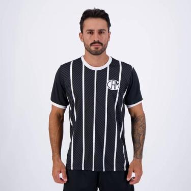 Imagem de Camisa Atlético Mineiro Razão Preta - Braziline, M