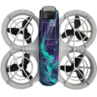 Imagem de Kit de adesivos decorativos para drone Neo à prova d'água decalque adesivo decalque DIY acessório para DJI Neo película protetora (F)