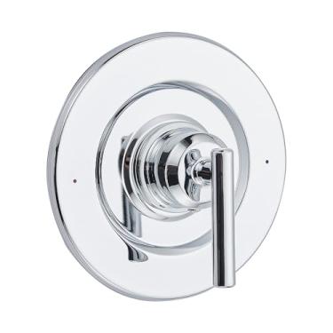 Imagem de Maçaneta de chuveiro compatível com Moen T2901 Gibson Posi-Temp kit de acabamento de válvula de chuveiro cromado, alça de chuveiro (#2510 válvula necessária) (cromada)