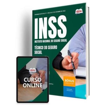 Imagem de Apostila INSS  - Técnico do Seguro Social - Apostilas Opção