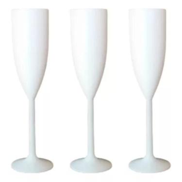 Imagem de 20 Taça Espumante Plástico Resistente - 140ml - CDI Plastic