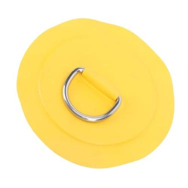 Imagem de Aqxreight D Patchd Padstainl D Patch Multifuncional Pvc e Stainl Aço Boat Circular D Bloce para Barco Inflável Caiaque Boia (Amarelo)