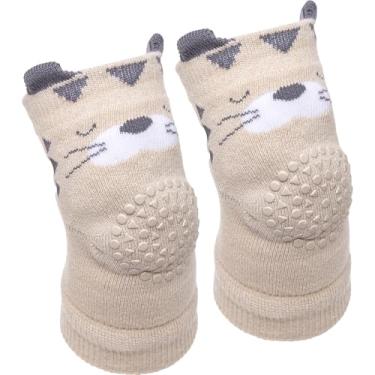 Imagem de Buba, Joelheira Antiderrapante Tigre Bege