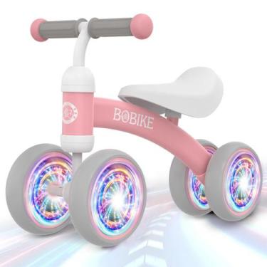 Imagem de Bicicleta de Equilíbrio Bobike para Bebês (12 a 36 Meses) - 4 Rodas