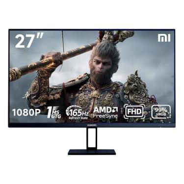 Imagem de Xiaomi Monitor de jogos 68.6 cm 165Hz 1ms GTG 1920 * 1080 Fast IPS HDR10 FreeSync Premium Professional Calibration 99% sRGB 178° Wide Angle Tilt Adjustment TUV Low Blue Light Computer Screen Monitor