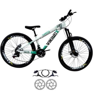 Imagem de Bicicleta Aro 26 Vikingx Tuff 25 Aluminio 21 Velocidades Freio Hidraul