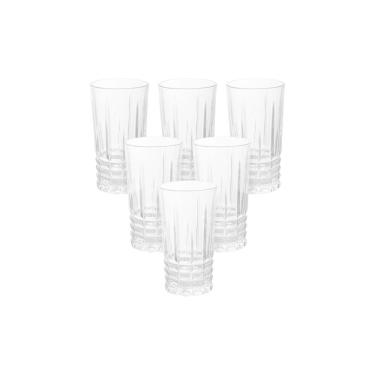 Imagem de Jogo De Copo Los Drinks Dallas Vidro Brinox 300ml Kit 6 Un