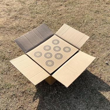 Imagem de 50 folhas/caixa Alvos de tiro de papelão silhueta de 33 x 40 cm (7829-3)