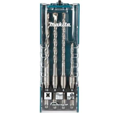 Imagem de Broca Para Martelete Sds plus 5, 6, 8, 10 mm 4pçs Makita