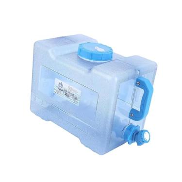 Imagem de menolana Camping Water Recurther Water Bucket com Spigot Water Tank pode água Jug Water transportador para churrasco para lavar a sobrevivência da mão, 18l