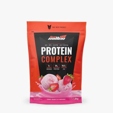 Imagem de Protein Complex - Iogurte de Morango - New Millen Refil - 1.8Kg