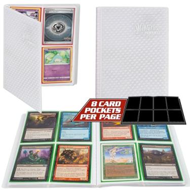 Imagem de Fichário Monster Binders 4PHWHTWHT 4 Bolsos Monster Holofoil - Páginas brancas e brancas