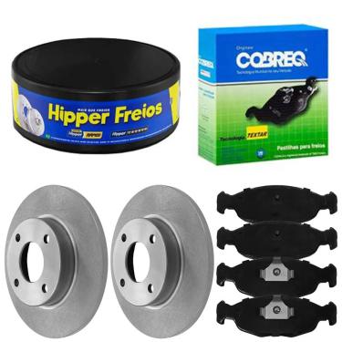 Imagem de Kit Pastilha Disco Dianteiro Sólido Corsa 1.0 1.4 94 a 2005
