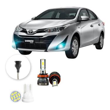 Imagem de Ultra Led Nano Toyota Yaris 2018-2022 H11 22000lm Milha - LUXLED y3, B