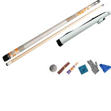 Imagem de CQBXRD Bastão de sinuca de bordo de 1/2 - bastões de taco de bilhar de bordo canadense para adultos, bastões de sinuca com ponta de 13 mm de 13 mm, tacos de sinuca profissionais para uso em bar