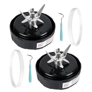 Imagem de SYWAN Peças de reposição para liquidificador de 7 quilhas, compatível apenas com liquidificador Nutri Ninja Foodi Power Blender SS151 TWISTi DUO SS300 SS300C SS351 SS351C SS351TGT SS400 SS401 CO351B