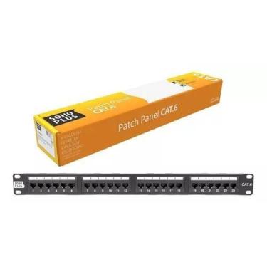 Imagem de Patch Panel Cat6 T568a/b 24p 24 Portas Furukawa Soho Plus