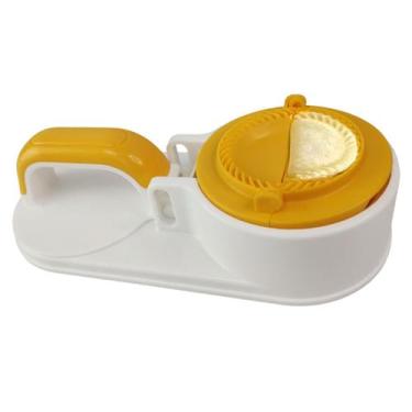 Imagem de Maquina de Modelar Pastel Bolinho Gyoza Ravioli Molde Massa Preparo La