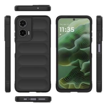 Imagem de Elubugod Capa compatível com Motorola Moto G24 Power, capa para celular TPU macia compatível com Motorola Moto G24 Power capa preta