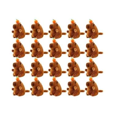 Imagem de Capivara de Pelúcia - Chaveiro com Cauda Balançando (1 a 20 Peças), Ma