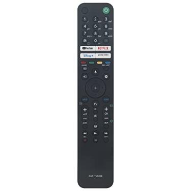 Imagem de Beyution Controle remoto de voz de substituição RMF-TX520E adequado para Sony Bravia TV XR-65X95J XR-75X95J XR-85X95J KD-43X85J KD-50X85J KD-85X85J XR-50X90J XR-75X90J KD-43X80J KD-500J Chaveiro X80J