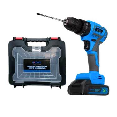 Imagem de Furadeira Martelete Parafusadeira Sem Fio Motor Brushless - Exbom