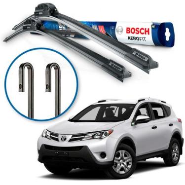 Imagem de Par Palheta Limpador Parabrisa Bosch RAV4 2013 2014 2015 2016 a 2024