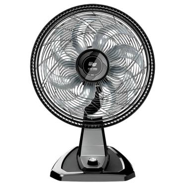 Imagem de Ventilador De Mesa Wap Flow Turbo 8 Pás 180W Preto E Cinza 110V