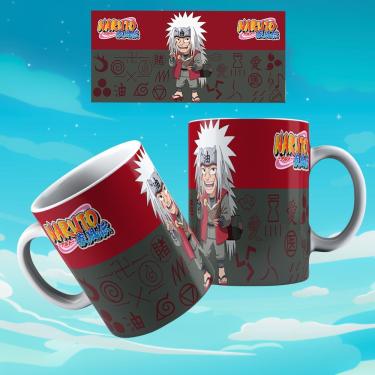 Imagem de Caneca De Porcelana 325ml Animes Decorada Naruto 3