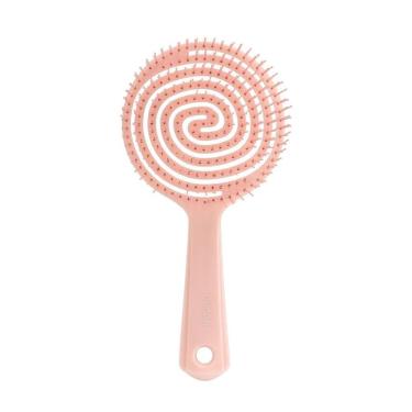 Imagem de Escova Redonda Easy Flexi Rosa Proart | Proart | Desembaraço Rápido E Conforto