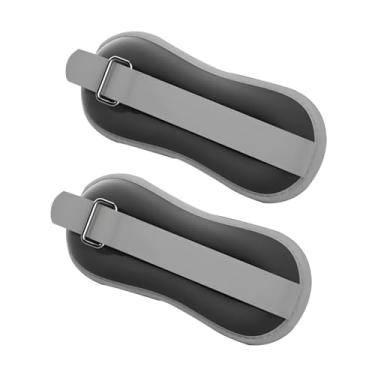 Imagem de Vaveren 2 peças de pesos de tornozelo, punhos ajustáveis ​​​​vestíveis, pesos de pulso para musculação, ioga, pilates e dança, Preto 0.3kg