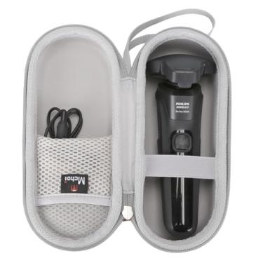 Imagem de Mchoi Estojo Rígido Para Barbeador Rotativo Philips Norelco 2100, 2300, 3500, 6800, 3100, 5500, 5100, 5300, 5700, 6880, 7000, 7100 E 7200, Somente Uso Úmido/Seco