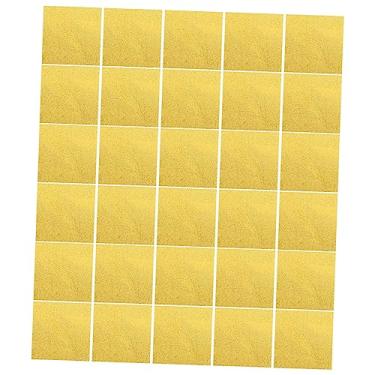 Imagem de 500 Unidades Papéis De Embalagem De Doces Papel De Chocolate Folha De Barra De Chocolate Cartolina Metálica Papel De Embrulho De Folha De Alumínio Bolas De Gergelim Quadrado